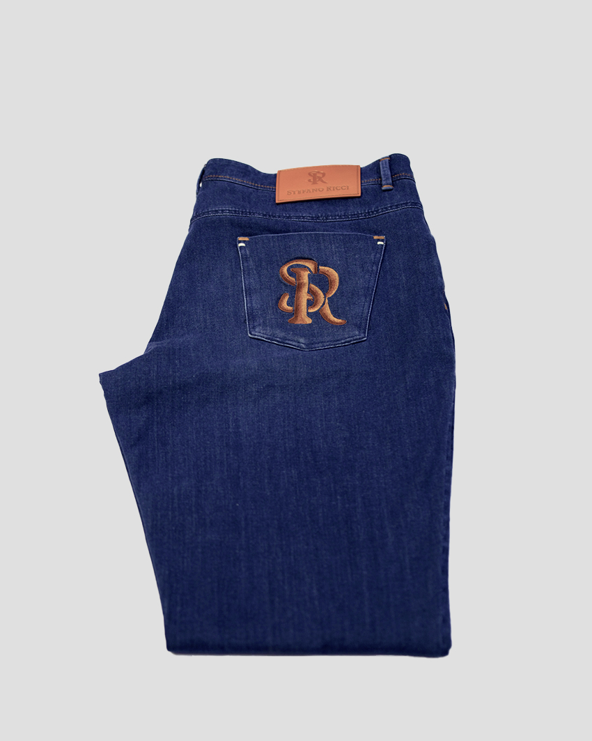 Japanese Denim with Silk SR Logo