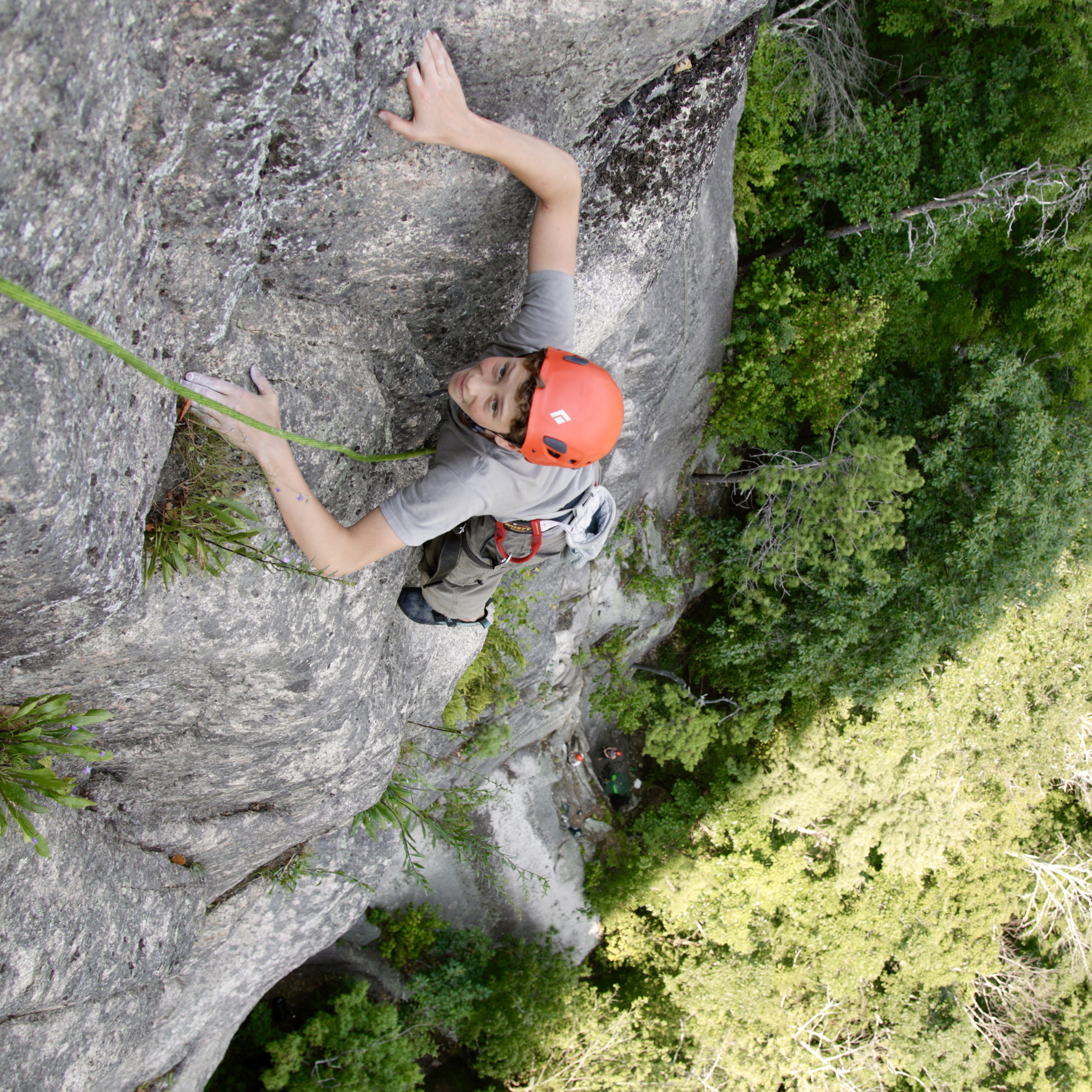 Climbers Journey Up North