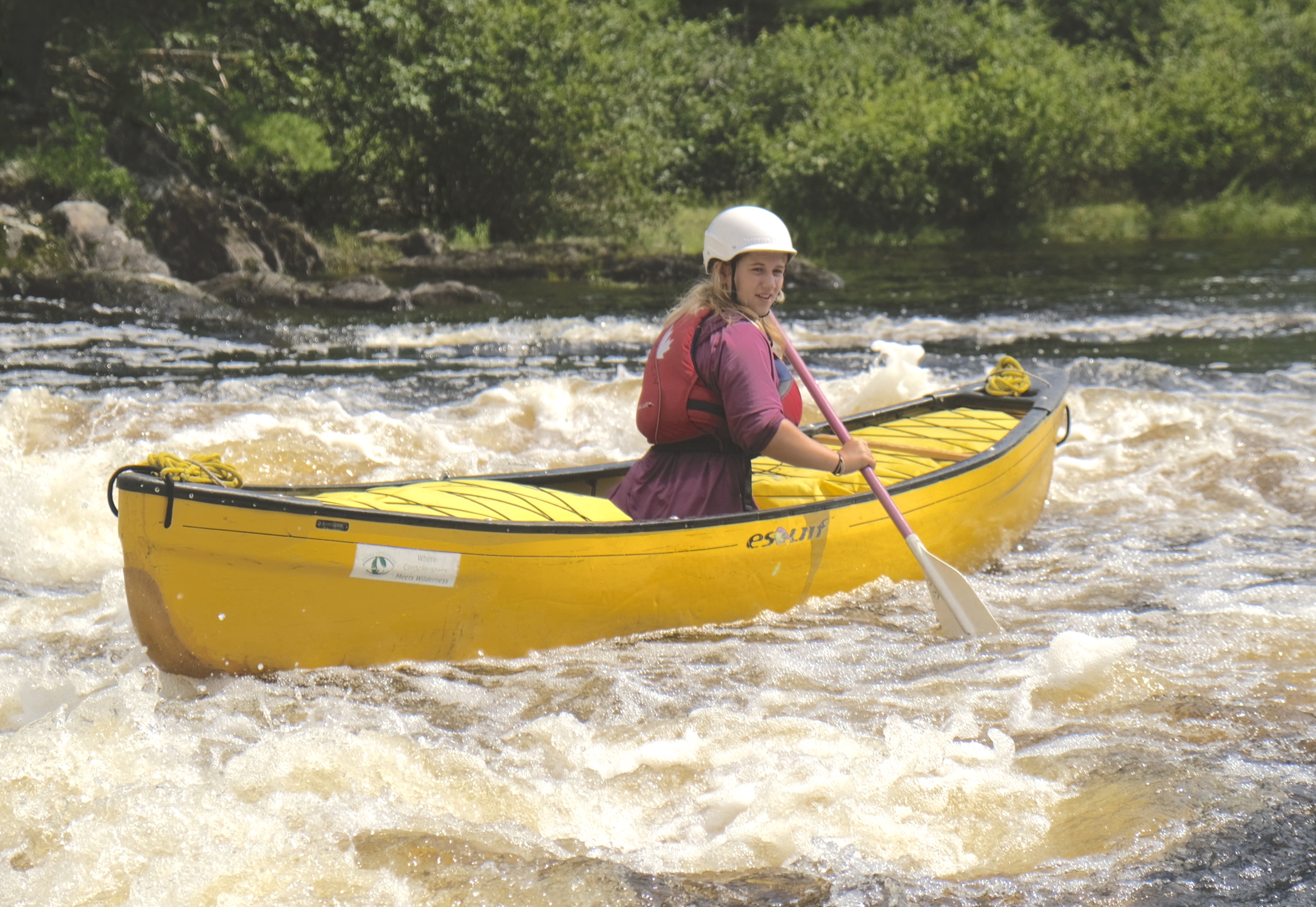 Paddlers Journey Up North