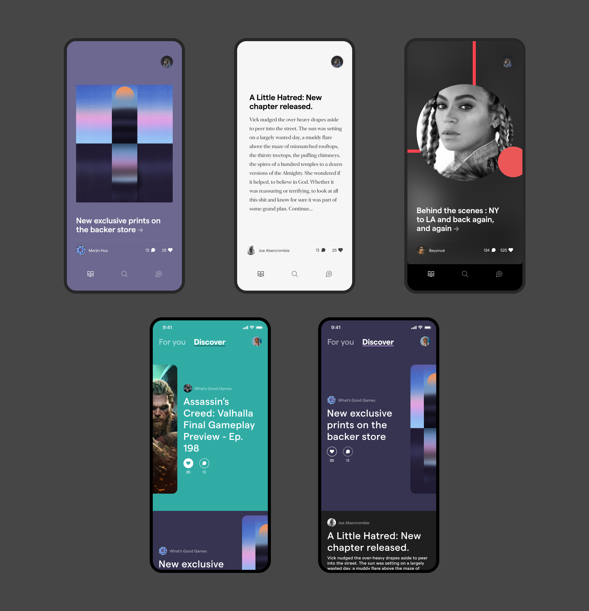 Exploration: Premium & Editorial.