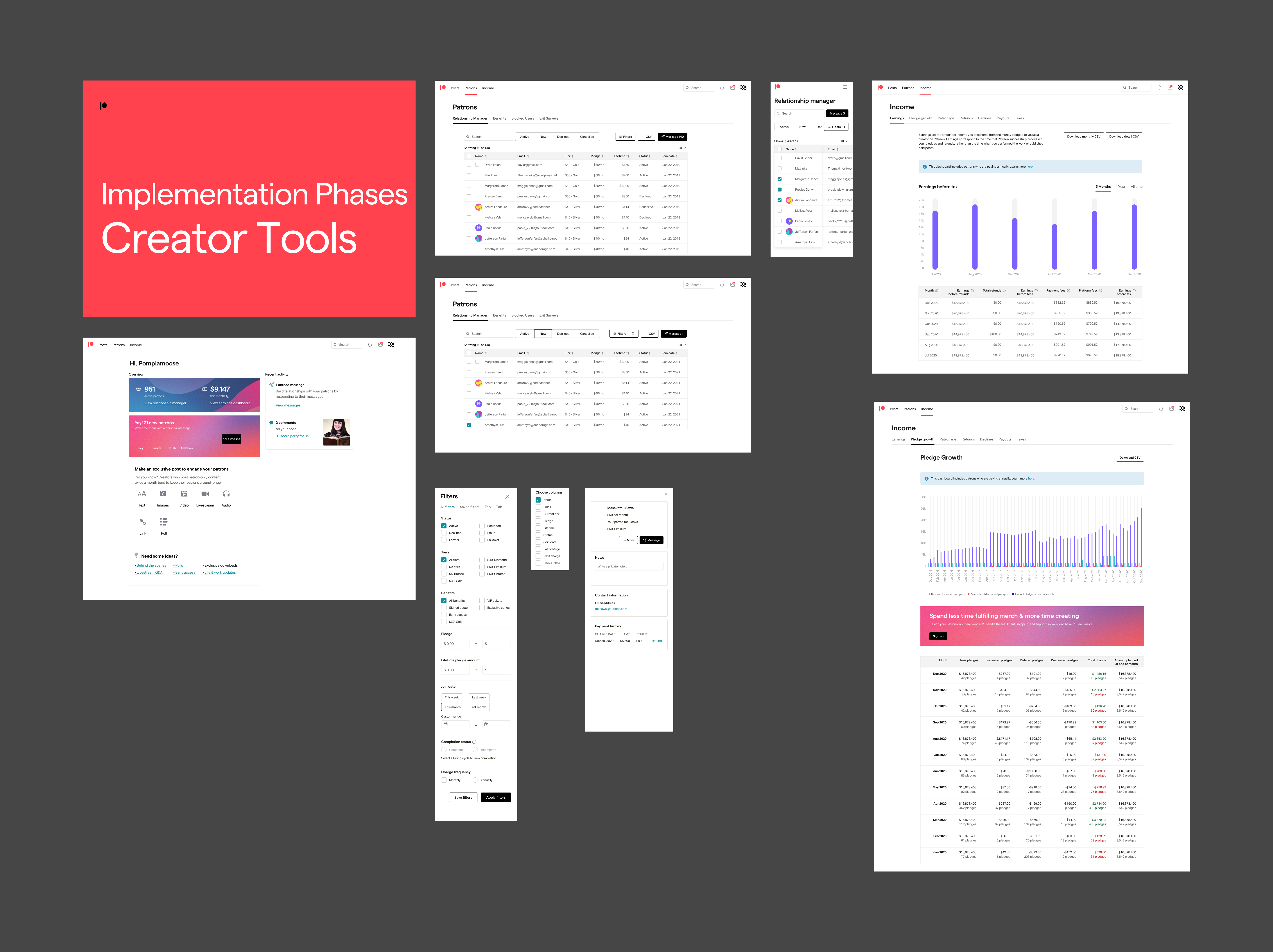 Desktop Creator Tools interface preview, re-skinned utilizing Studio 2.0.