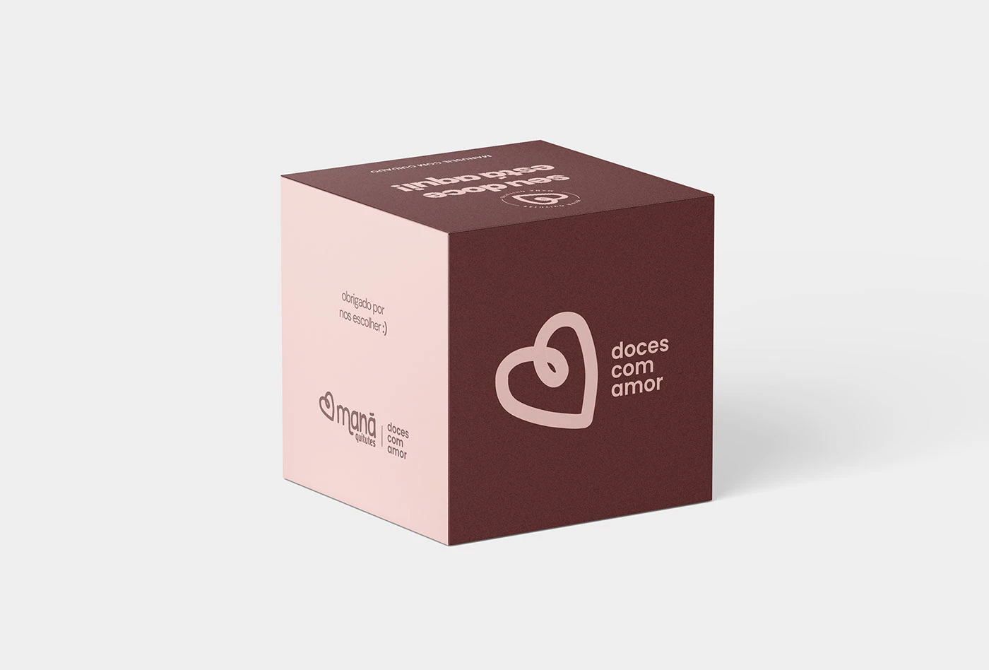 Menu design for Maná Quitutes