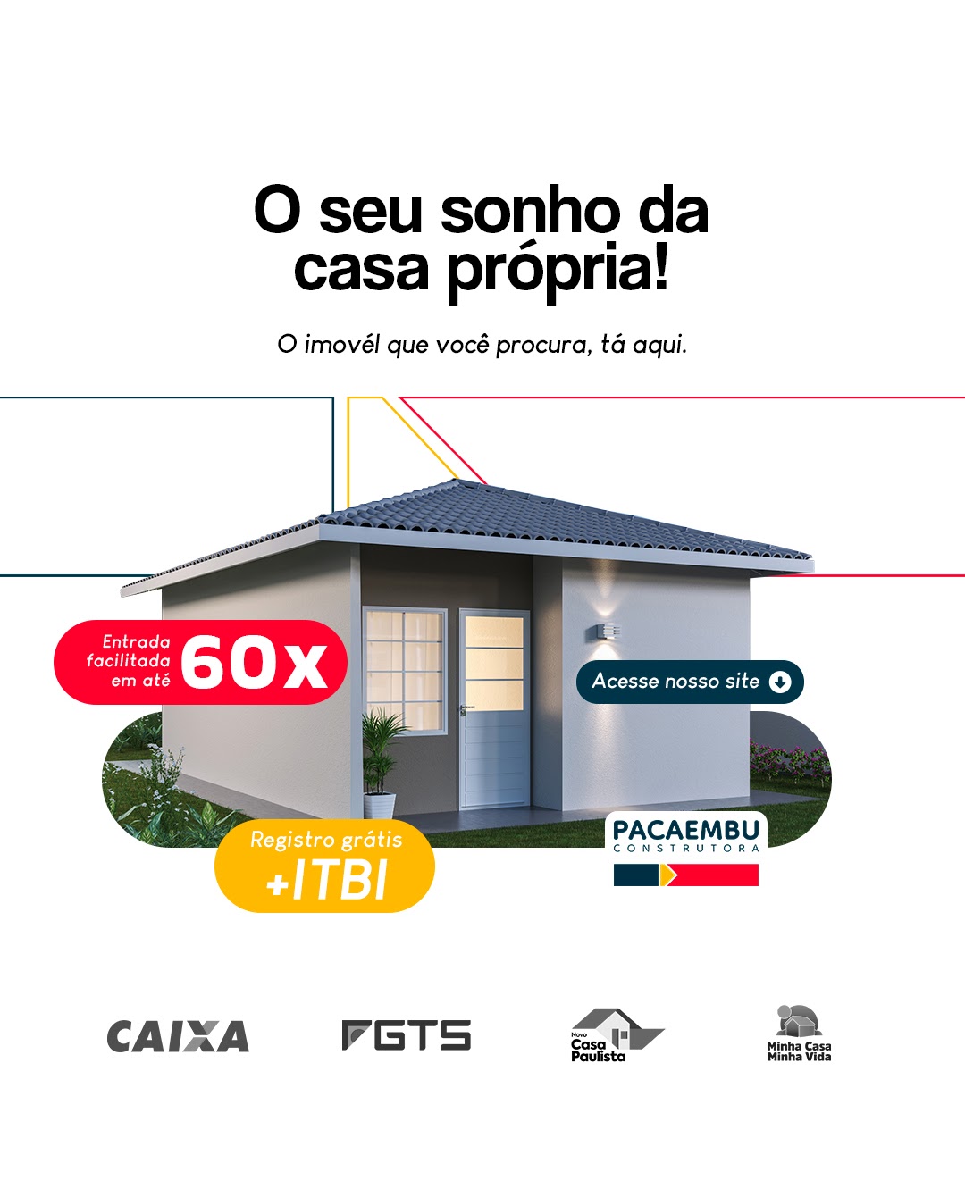 Event announcement for Pacaembu Construtora