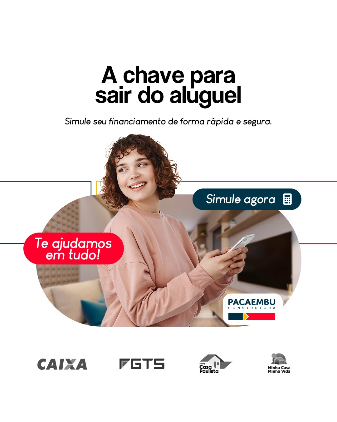 Promotional post for Pacaembu Construtora