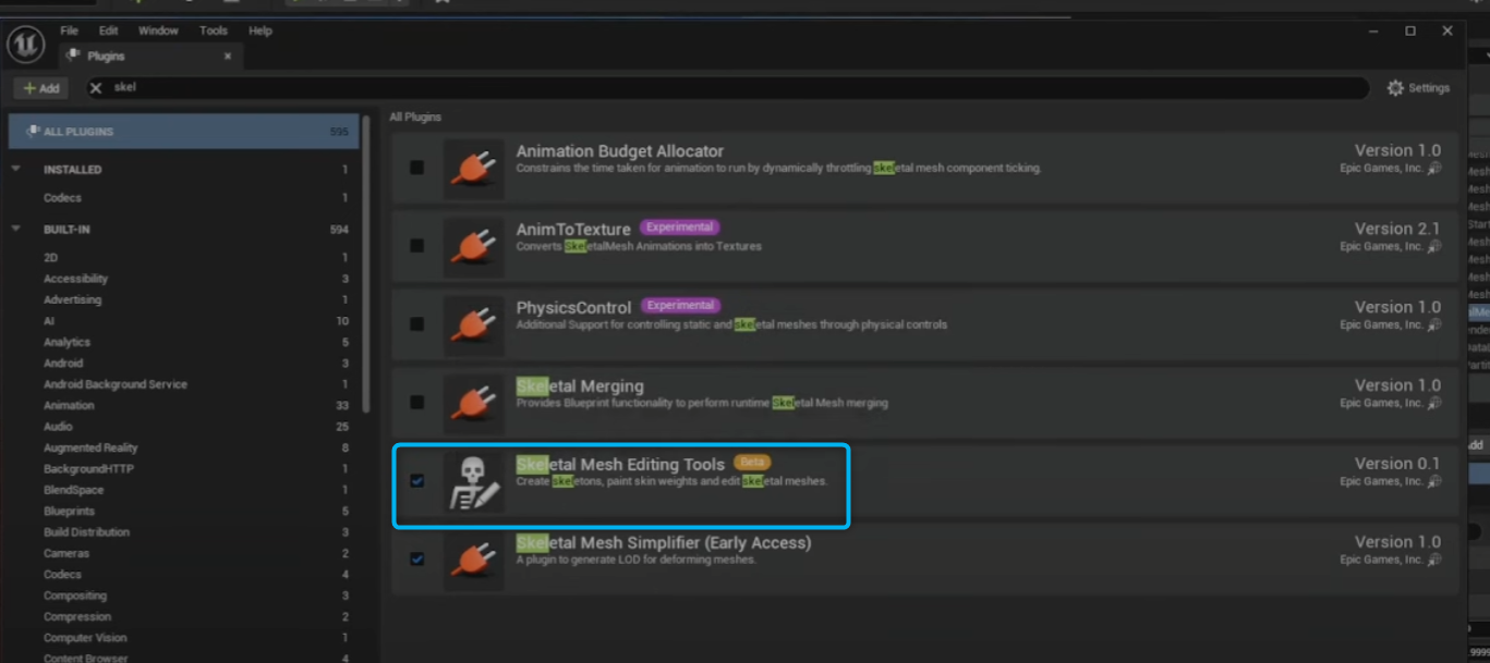 SkeletalMeshEditingToolPluginEnable_tz0r4c