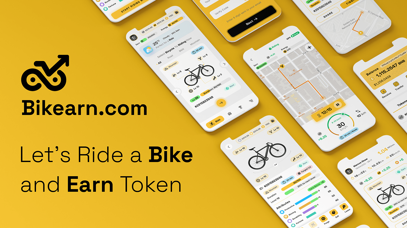 Bikearn - Move to Earn App