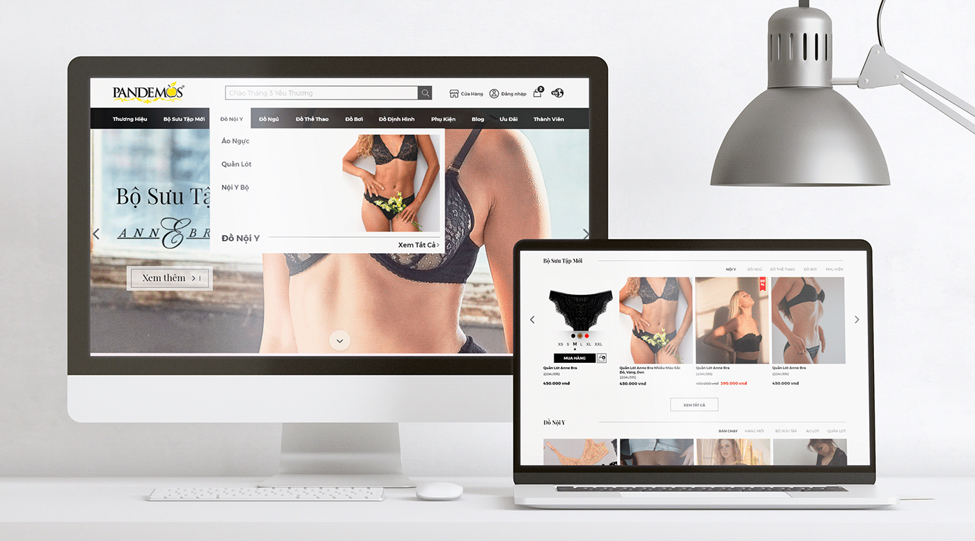 Underwear E-commerce Website