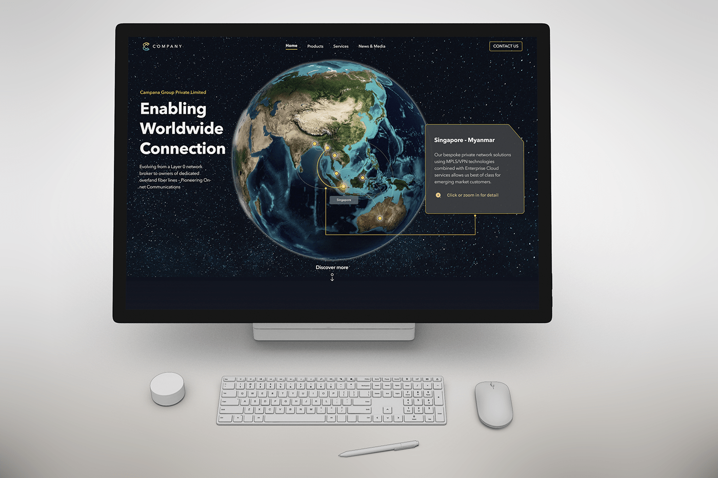 Data Connection Services Website