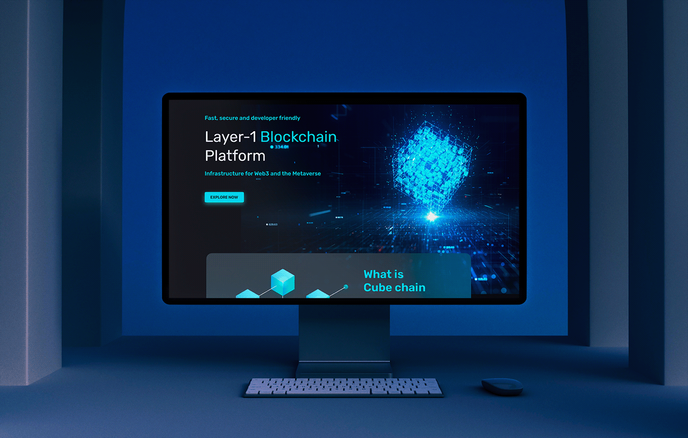 Sunrise Chain Landing page