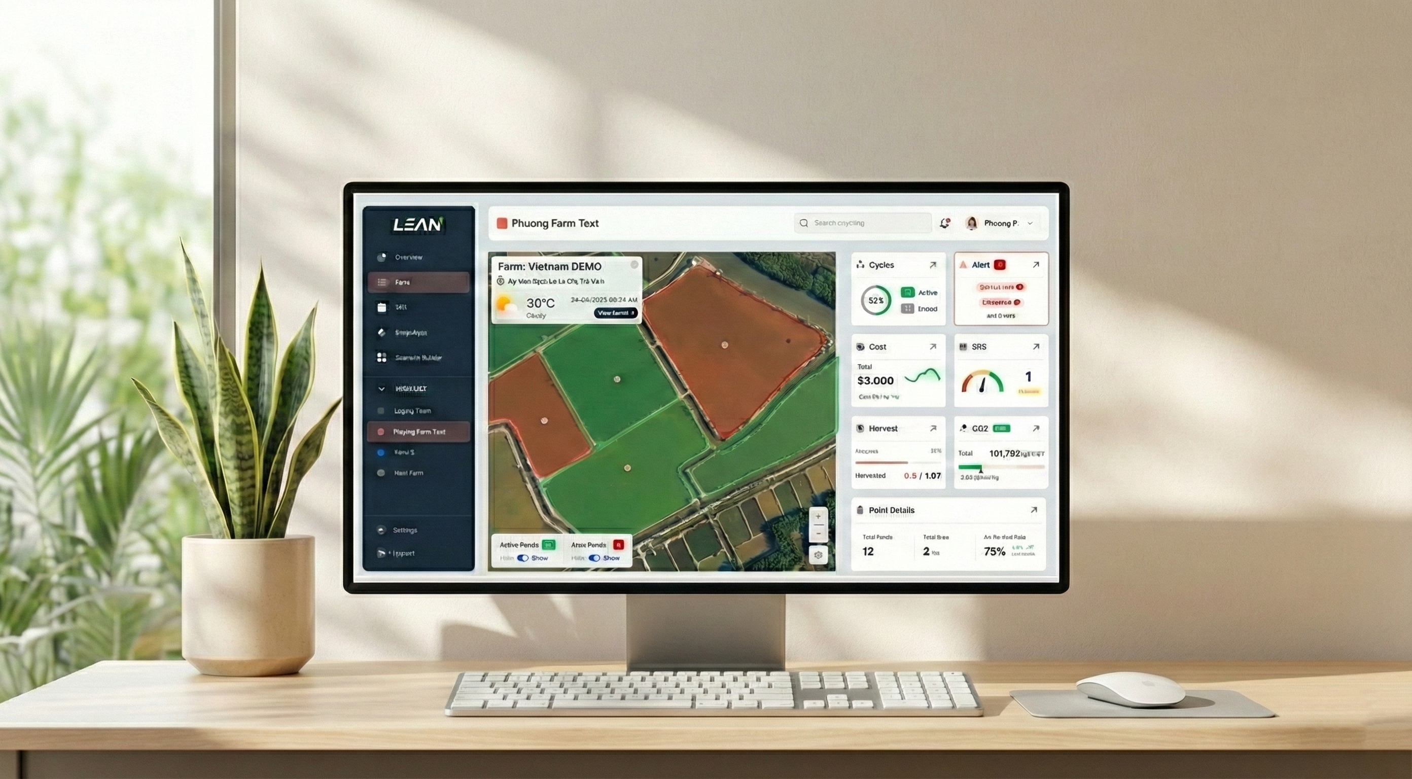 Aqua Dashboard: Sustainable Farm Management