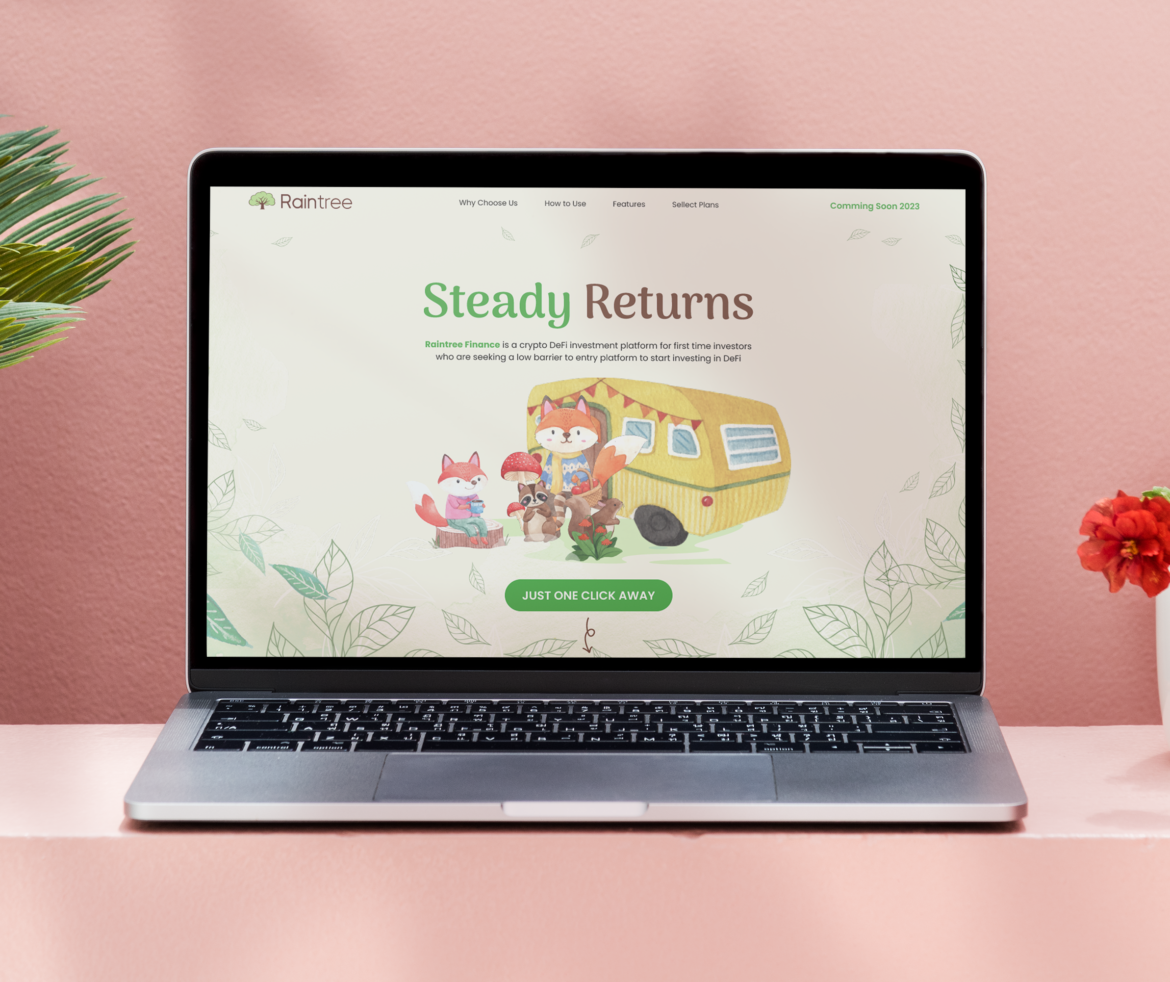 RainTree Finance Website