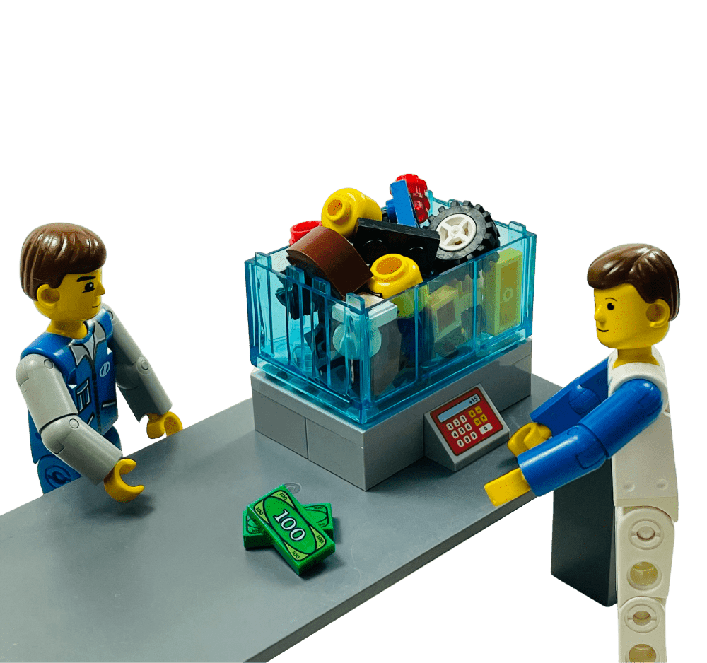 LEGO Ankauf – Pakete werden entgegengenommen