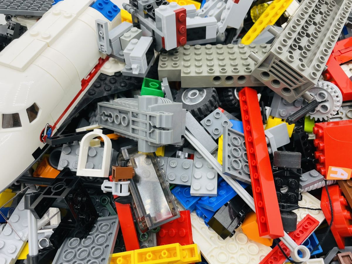 Kategorie 3: LEGO bunt gemischt, ohne Figuren