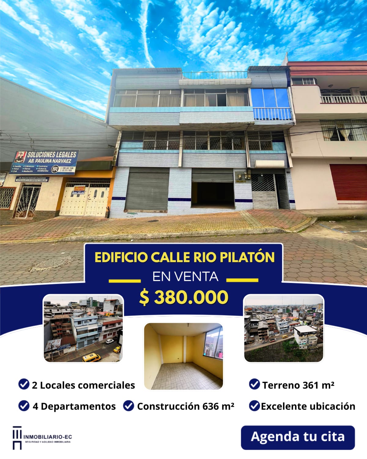 Edificio Calle Rio Pilaton en Santo Domingo