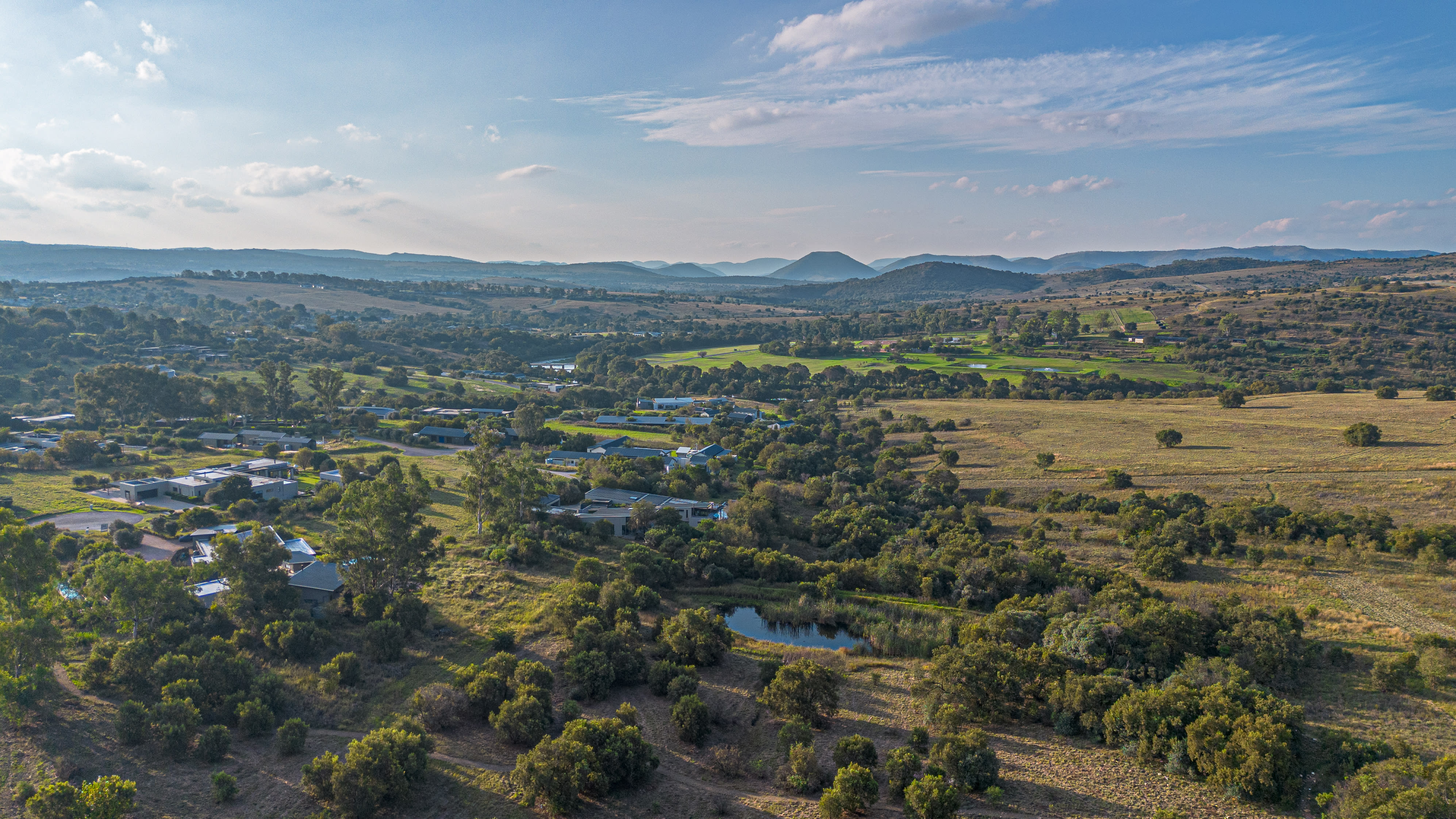 Monaghan Farm aerial view