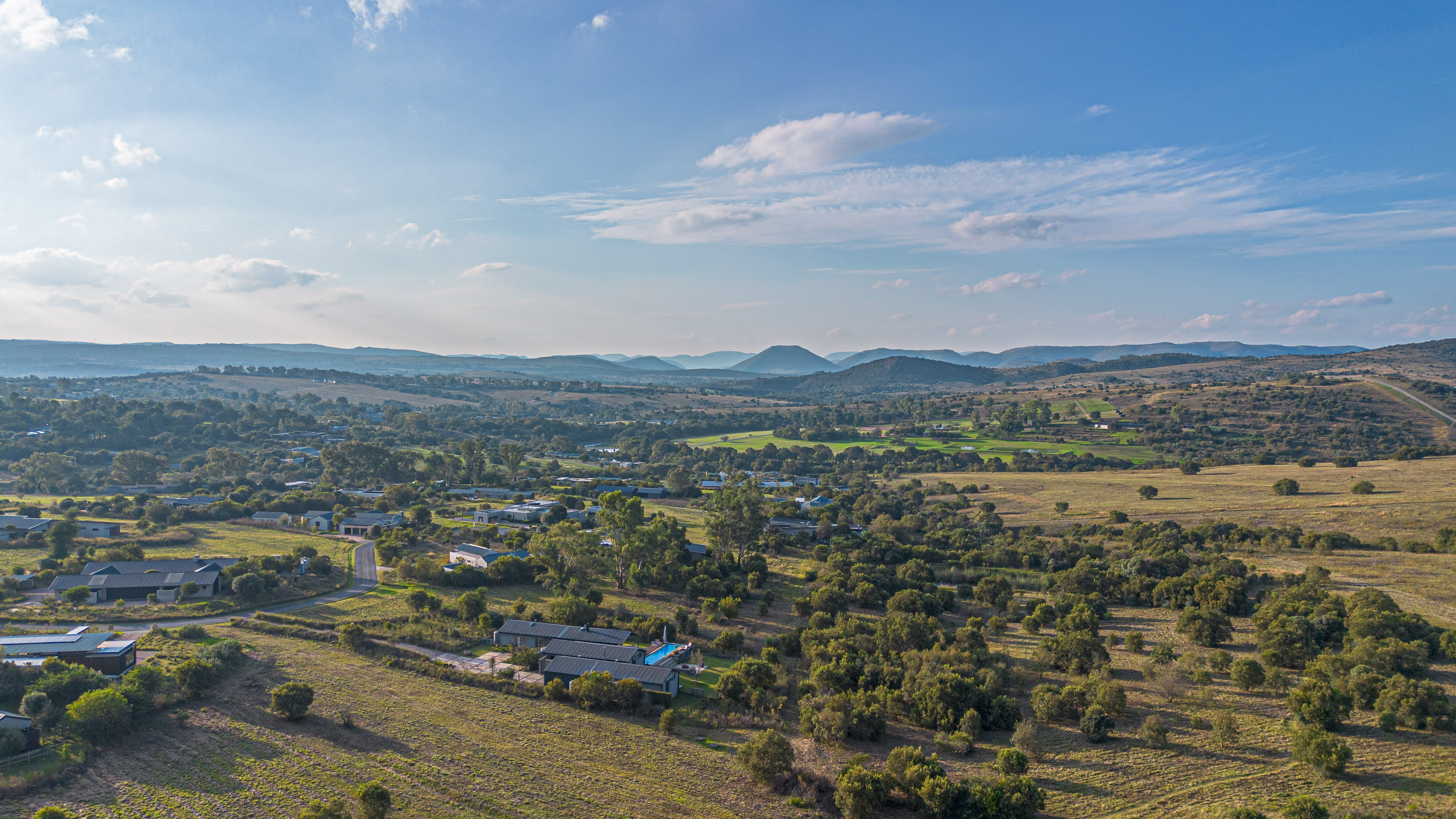 Monaghan Farm aerial view