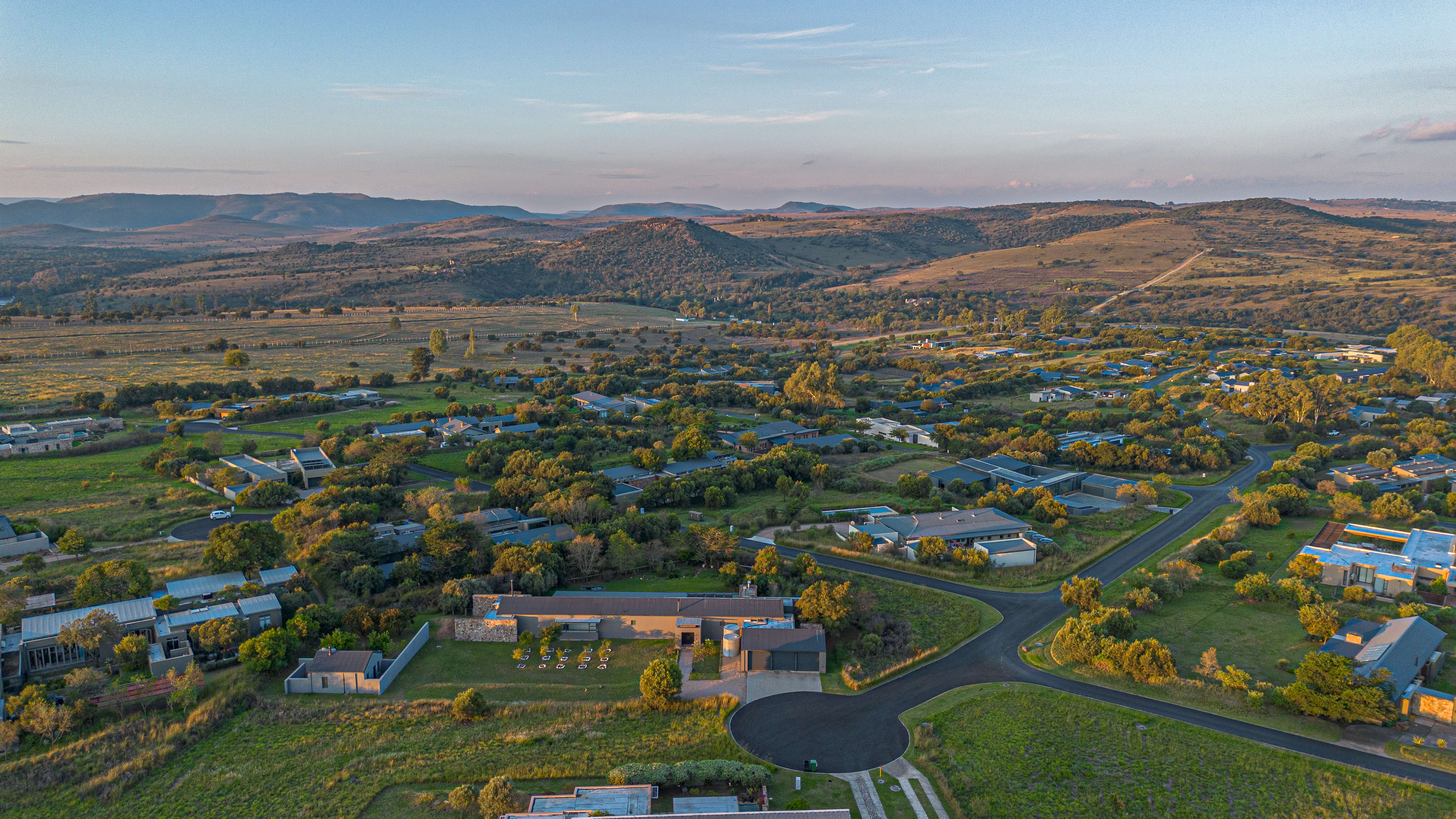 Monaghan Farm aerial view