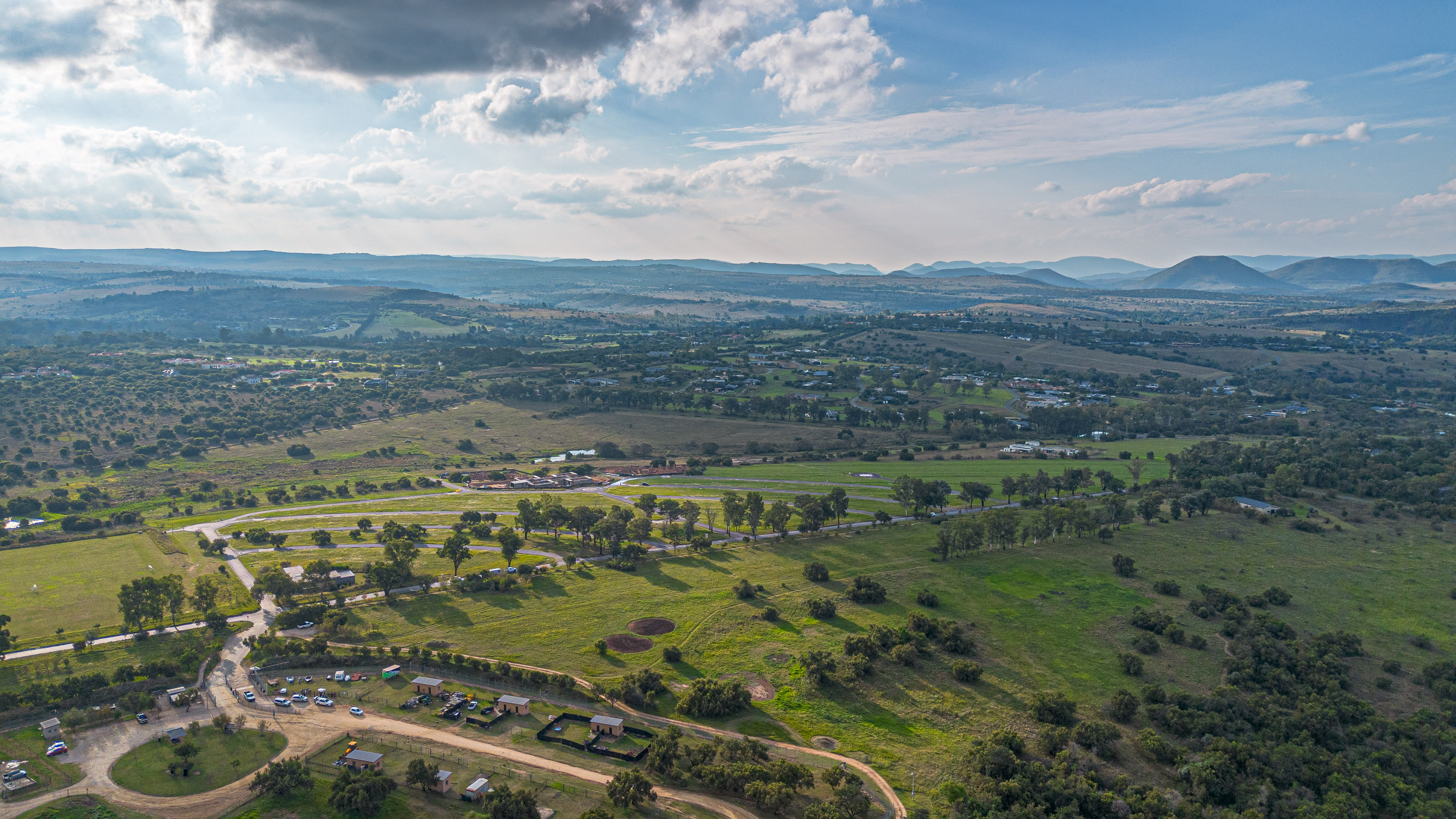 Monaghan Farm aerial view