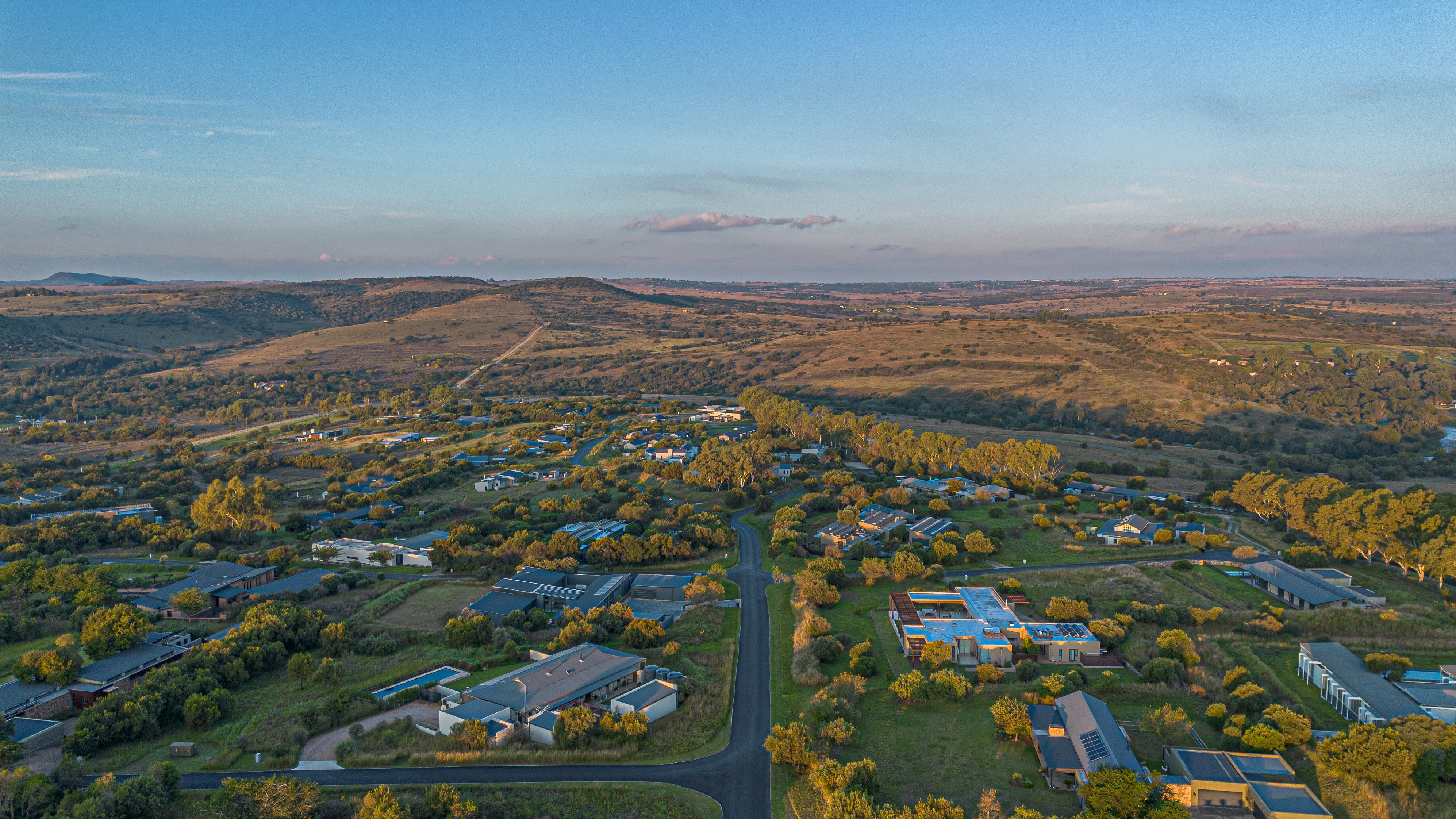 Monaghan Farm aerial view