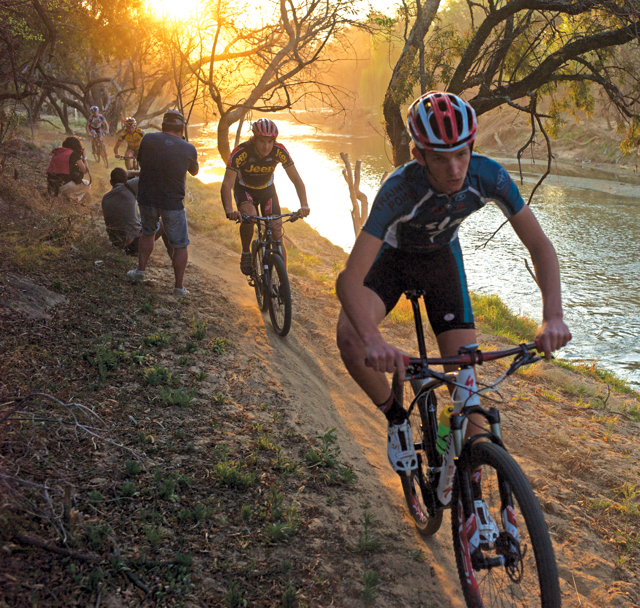 Cycling trails at Monaghan Farm