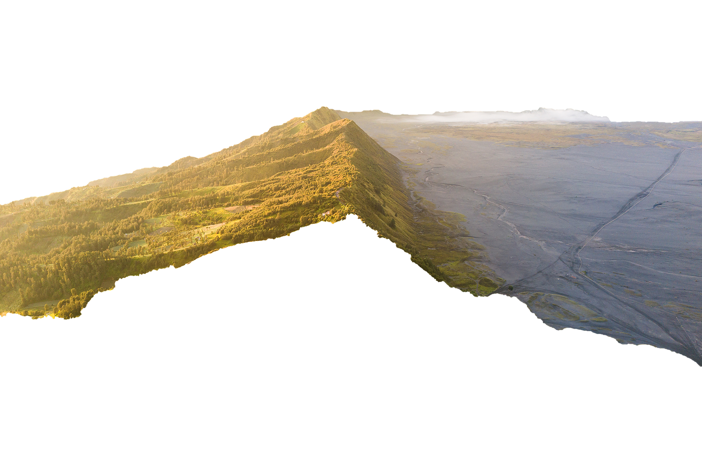 Gunung tengah