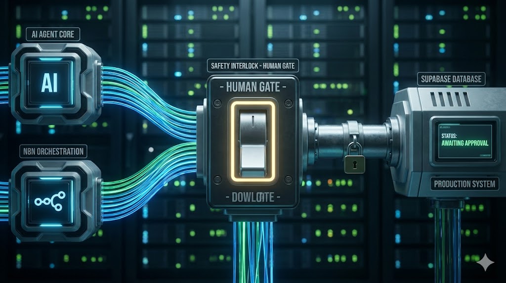 Implementing Industrial "Safety Interlocks" in AI Agentic Workflows