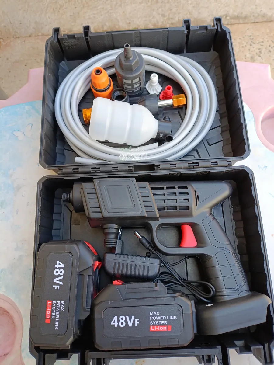 Avaliação de cliente sobre a lavadora portátil