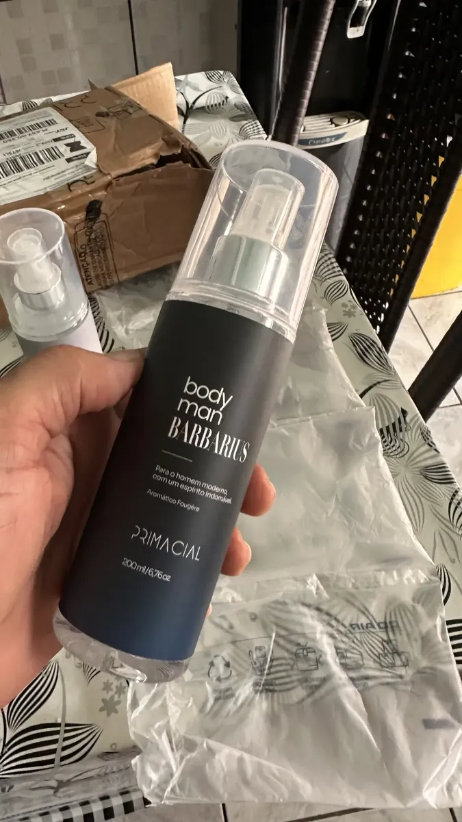 Review 01 do Body Splash Barbarius