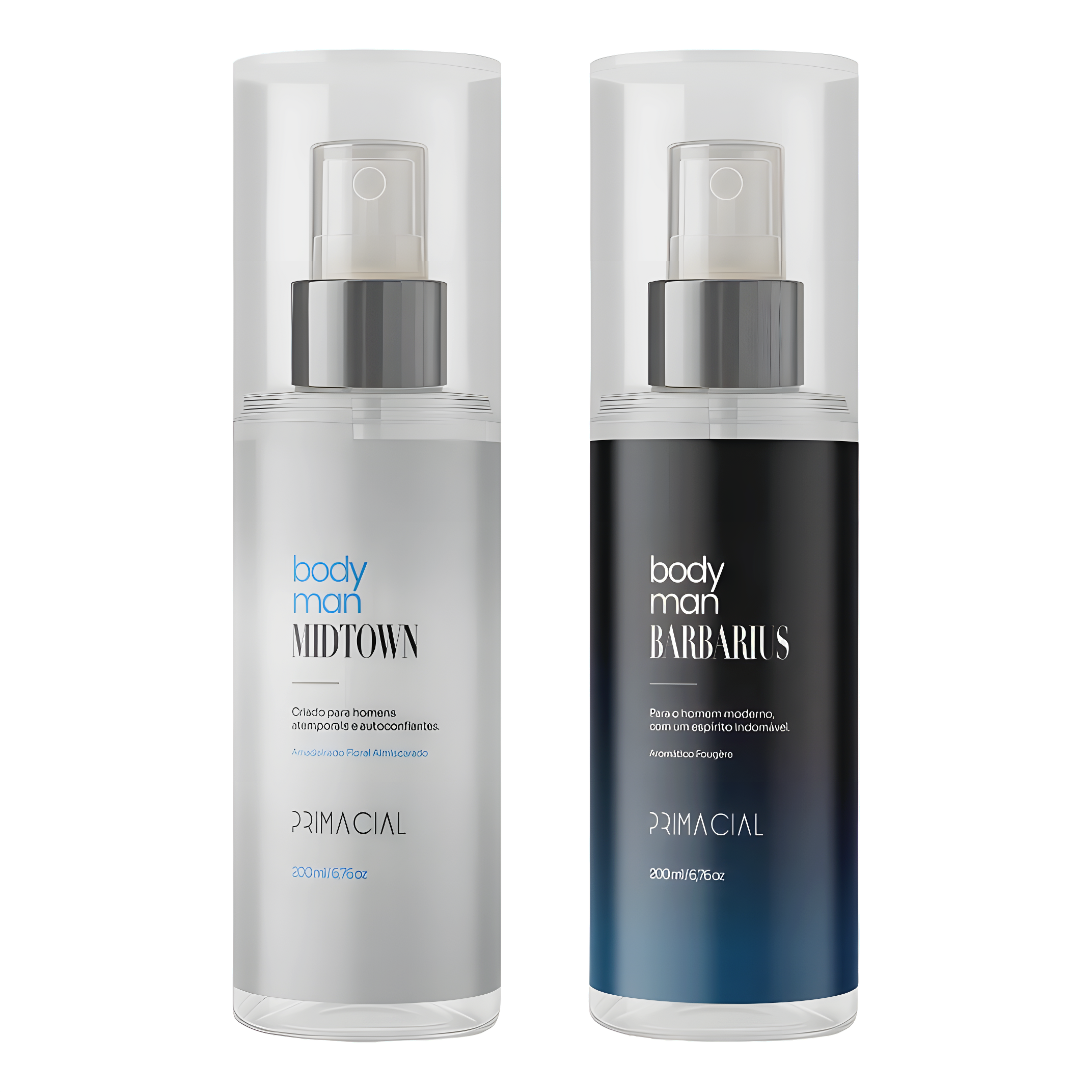 Kit com dois body splash Primacial