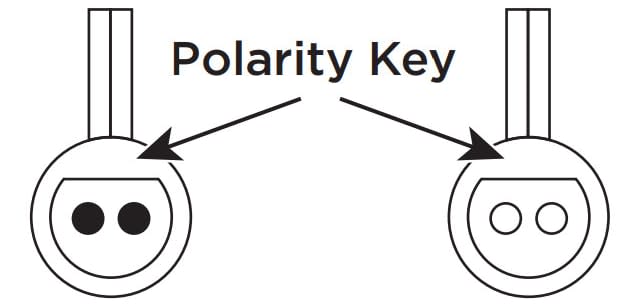 Polarity key