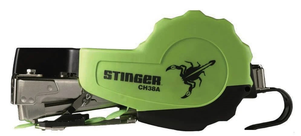 Stinger CH38A Autofeed Hammer Takers Plastic Cap Stapler