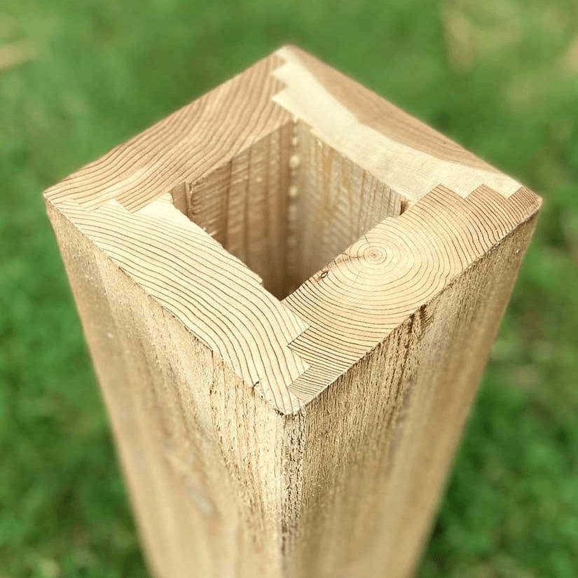 STIX engineered structural timber post