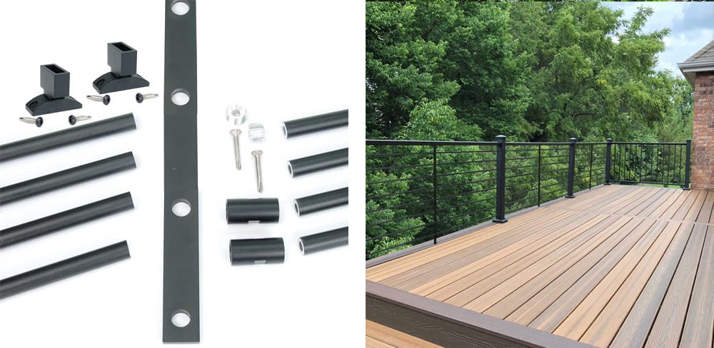 Prestige Horizontal Aluminum Railing