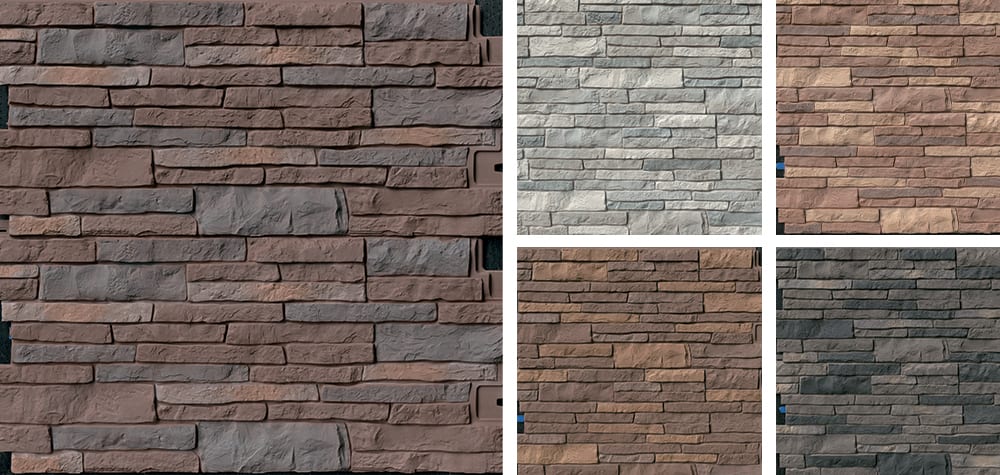 TandoStone Stacked Stone colors