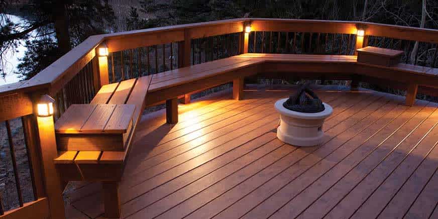 Highpoint Deck Lighting Railing Fixtures