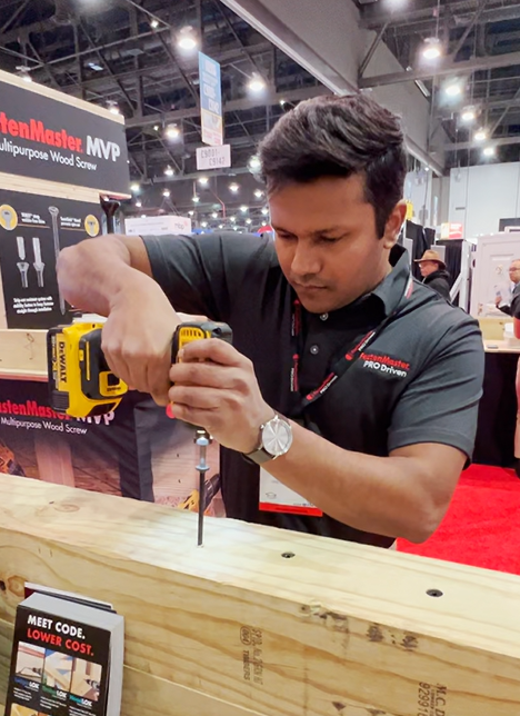 FastenMaster VersaLOK demo at IBS