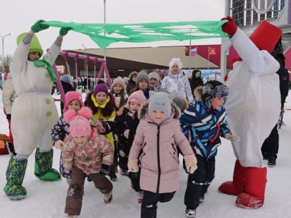 Всемирный день снега: как праздник прошел в Коркино