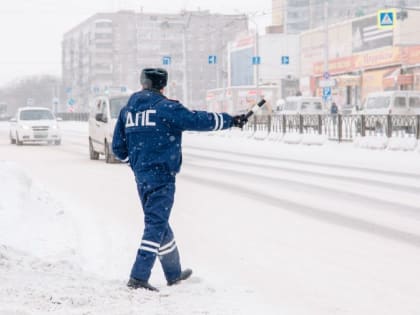Сегодня в Магнитогорске сотрудники ГИБДД выявляют нетрезвых водителей