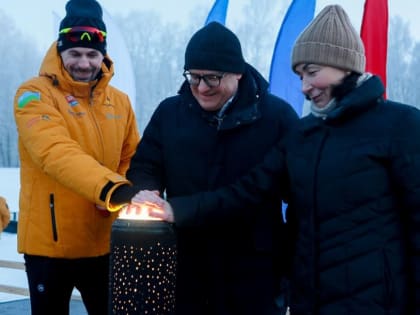 В Челябинске открылась лыжероллерная трасса «Карпов пруд»