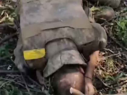 Момент захвата боевика ВСУ российскими морпехами попал на видео