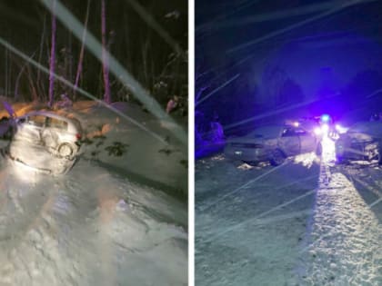 В Каслинском районе в тройной аварии пострадал ребенок