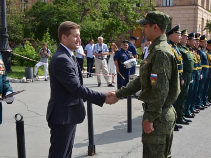 В ЮУрГУ состоялся выпуск слушателей Военного учебного центра