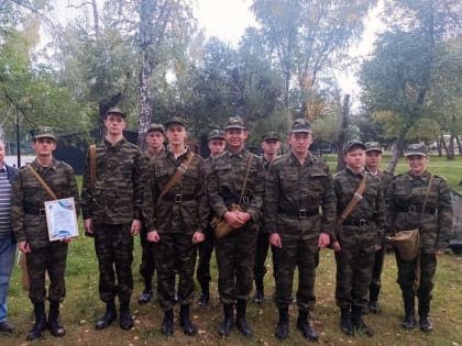 Команда района отлично показала себя в "Уральской Зарнице"