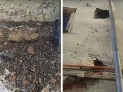 В Советском районе Челябинска частично обрушилась стена трёхэтажки