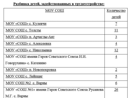 Собеседование специалистов Управления образования с Министерством образования и науки Челябинской области по вопросу организации летней оздоровительной кампании на территории Варне