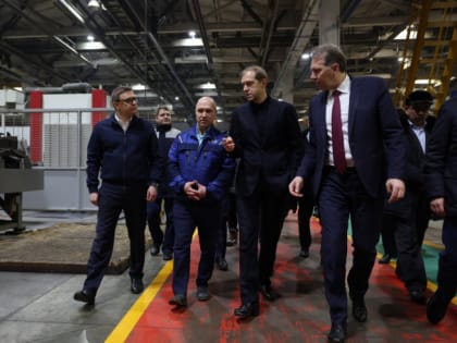Глава Минпромторга РФ Мантуров оценил работу челябинских оборонно-промышленных предприятий