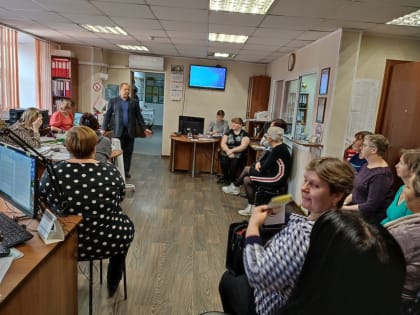 В Троицке соцработники проявили “здоровый” интерес к вопросам здорового питания