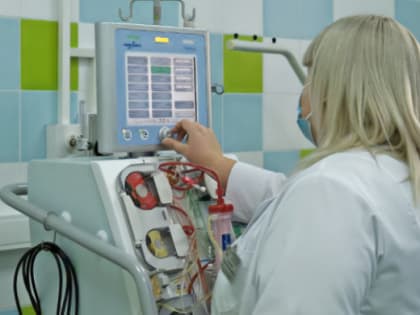 В ЧОДКБ появился новый аппарат для гемодиализа