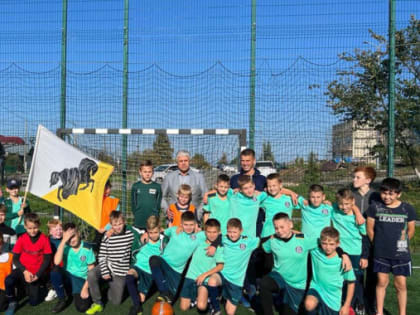 Каслинские юные футболисты в Анапе  