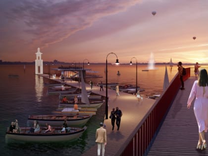 На набережной озера Смолино в Челябинске оборудуют зону отдыха и построят спортцентр с бассейном